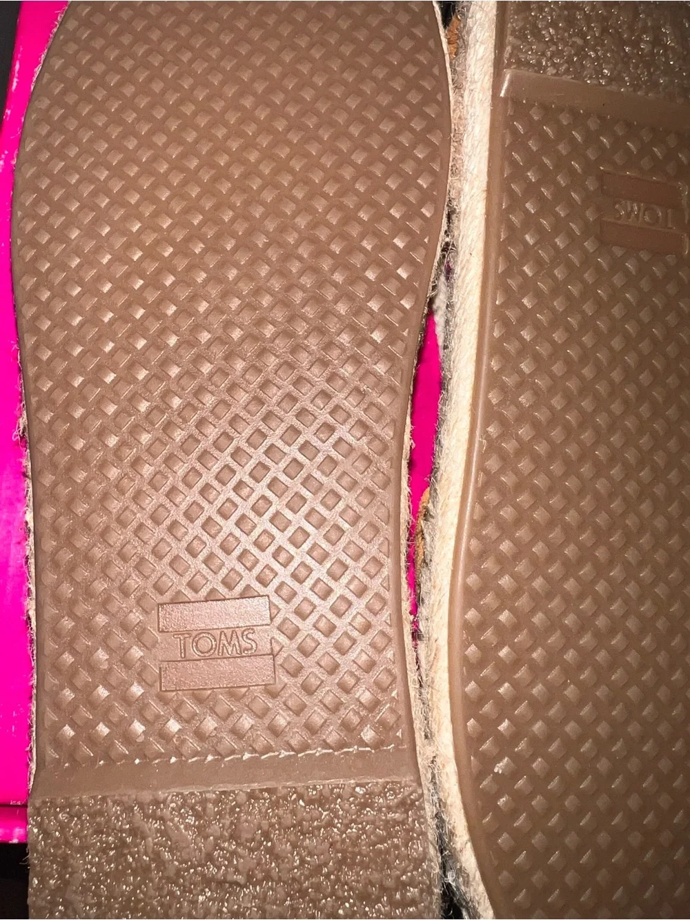 TOMS Katalina Saffron Yellow Suade Lace Up Espadrille Flats Sz 7.5 EUC